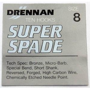 DRENNAN HOOK SUPER SPADE 10pcs